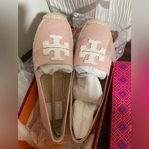 Tory Burch Weston Flat Espadrille Canvas